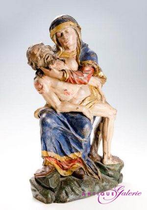 Pieta gefasst um 17. Jahrhundert