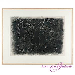Jean Cocteau 1889-1962 Ölkreide 60 x 40 cm